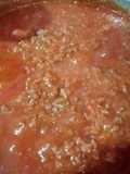 Salsa base de carne molida