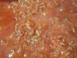 Salsa base de carne molida