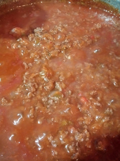 Una foto de Salsa base de carne molida