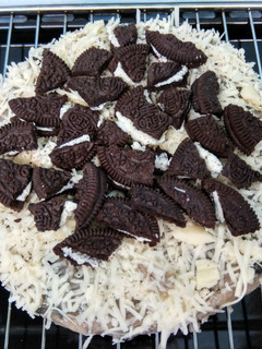 Foto resep Cookies 'n' Cream Cheese Caketart
