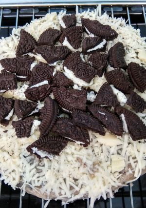 Foto resep Cookies 'n' Cream Cheese Caketart