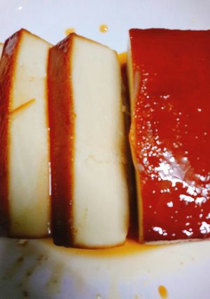 Hình của món Bánh flan bánh mì.
