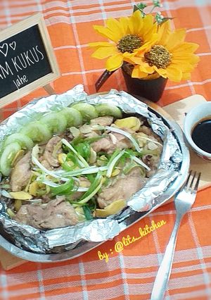 Foto resep Ayam kukus jahe