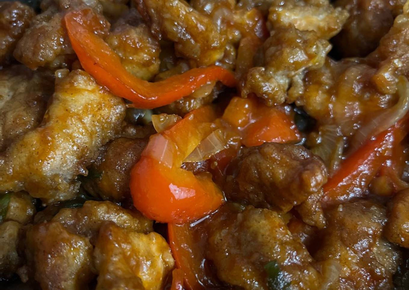 10. Ayam Asam Manis