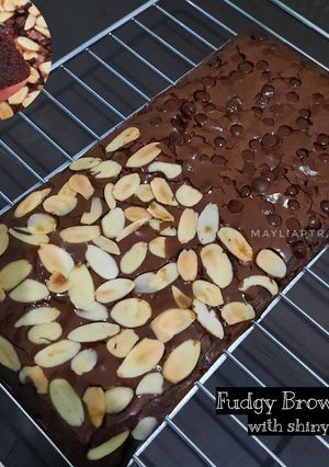 Foto resep Fudgy Brownies (with Shiny Crust)