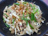 Mít Non Trộn Tôm và Da Heo