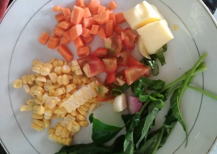 Mpasi 7 bulan sop jagung