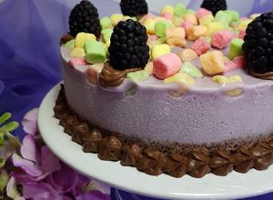 Foto principal de Tarta helada de moras y marshmallows!!!