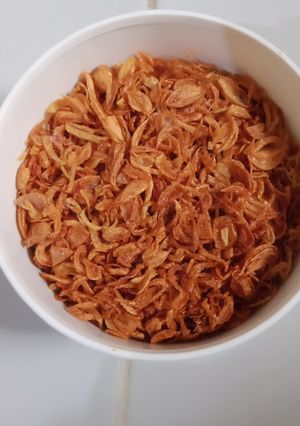 Foto resep Bawang goreng simpel renyah