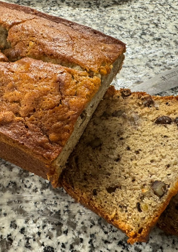 A picture of Banana Nut Bread.