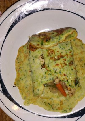 Una foto de Fajitas de zapallitos