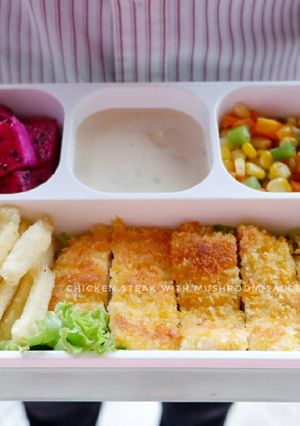 Foto resep Chicken Steak With Mushroom Sauce