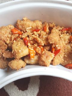 Foto resep Ayam Popcorn Cabe Garem