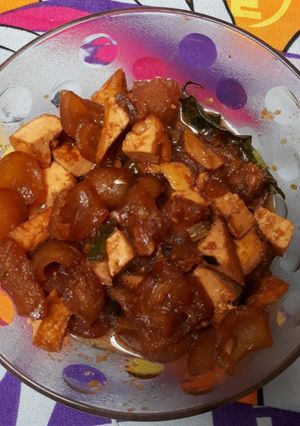 Foto resep Kikil tahu kecap
