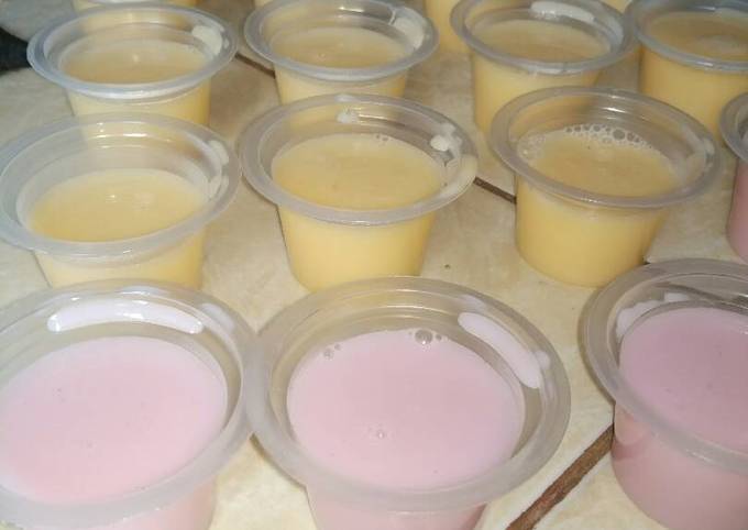 Cara Gampang Membuat Puding silky sutra🍶 yang Enak Banget