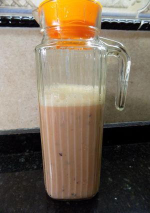 Una foto de Licuado multifrutal.