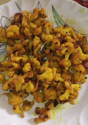 ফুলকপি ভাজা (Fulcopi vaja recipe in Bengali) রেসিপির প্রধান ছবি
