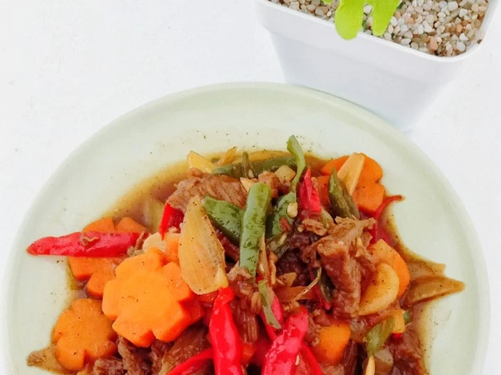 Cara Mudah Menyiapkan Resep Sapi Lada Hitam Simple Anti Ribet, Menggugah Selera