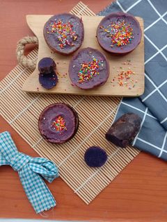 Foto resep Kue lumpur ubi ungu