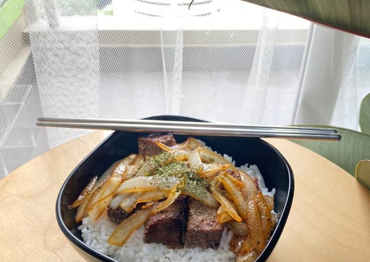 Cara Gampang Menyiapkan Nasi Saikoro Beef Anti Gagal