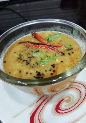 A picture of Tamarind Sambhar.