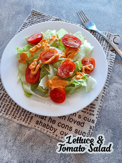 Foto resep Lettuce and Tomato Salad