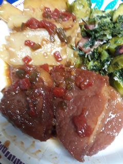 A picture of Stewed Ham.