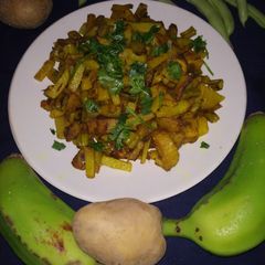 A picture of Fried Vegetable.