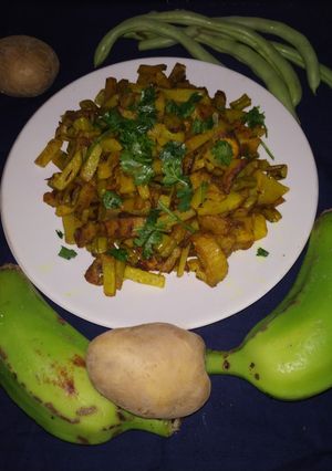 A picture of Fried Vegetable.