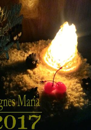 Foto resep Nastar Crumble cake decor Badzmaru candle light cake