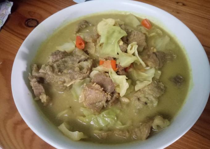 Tongseng kambing/ daging/ ayam khas muntilan