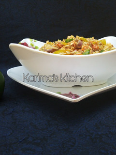 A picture of Spicy minced meat scrambled eggs.