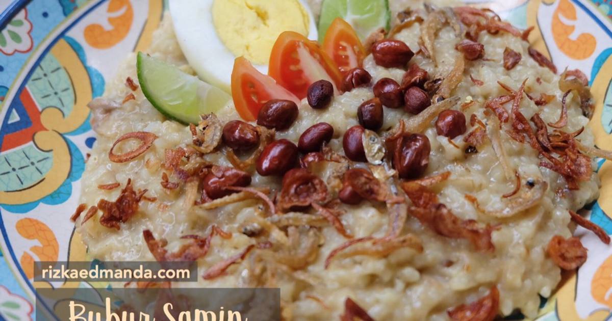  Resep  Bubur  Samin Khas Arab Banjar oleh Rizka Edmanda 