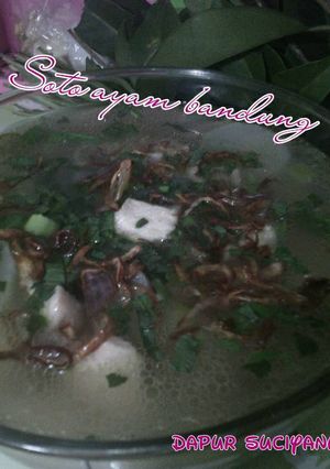 Foto resep Soto Ayam Bandung Bening