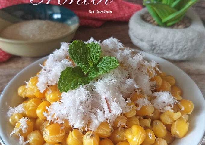 Standar Cara praktis memasak Urap Jagung/Grontol yang lezat