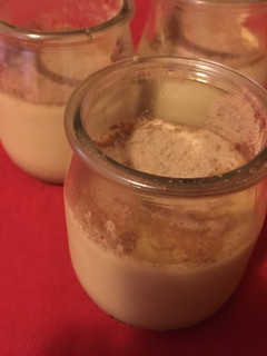 Una foto de Pannacotta de Baileys y café