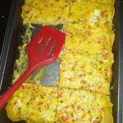 A picture of Potato Crusted Quiche.