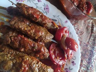 کباب کوبیده در ماهیتابه