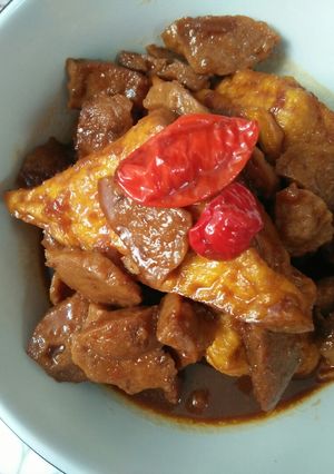 Foto resep Semur tahu & bakso fiber creme