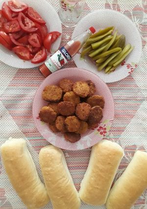 عکسی از دستور فلافل