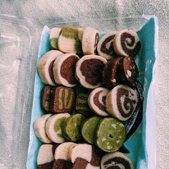 A picture of Japanese cookies - ice box cookies(アイスボックスクッキー).