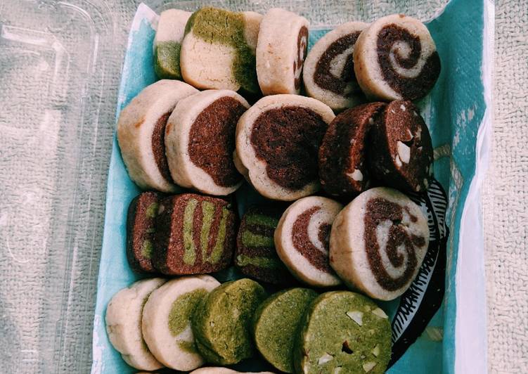 Recipe: Delicious Japanese cookies - ice box cookies(アイスボックスクッ
キー)