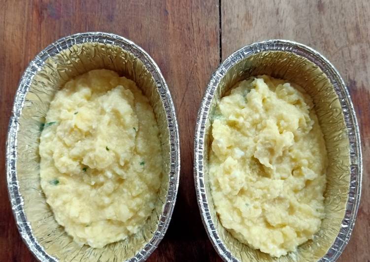 Langkah Mudah untuk Menyiapkan Steamed Mashed Potatoes Anti Gagal