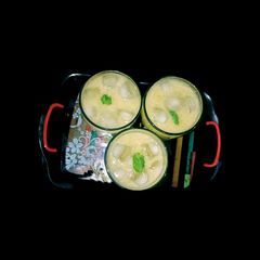 A picture of Muskmelon Mint juice.
