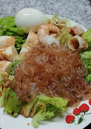 Hình của món Miến trộn.