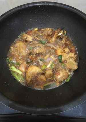 Foto resep Ayam kecap Daun bawang resep mama