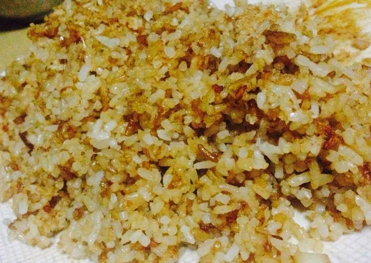 Steps to Prepare Any-night-of-the-week Crispy Fried Rice