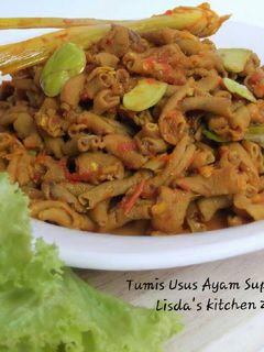 Foto resep Tumis Usus Ayam Super Pedas