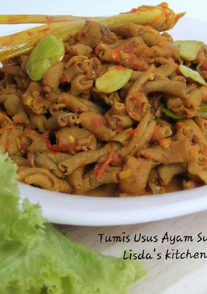 Foto resep Tumis Usus Ayam Super Pedas