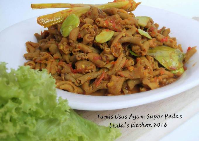 Resep Tumis Usus Ayam Super Pedas Anti Gagal